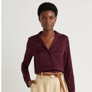 Size S Washable Silk Top from Quince!